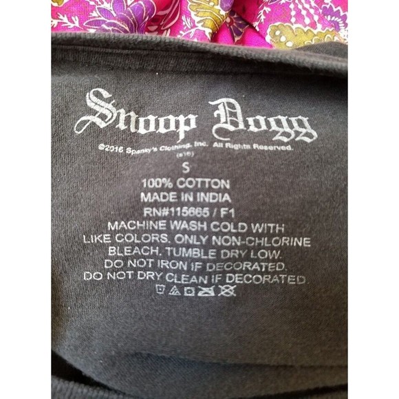 NUTHIN' BUT A G-THANG Black T-Shirt Size Small Snoop Dogg Spanky's Clothing Rap - Picture 3 of 3